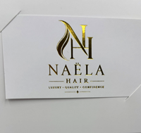 Porta Tarjetas con Logotipo Personalizado Sliver Logo Office Supplies, Dos Bolsillos, Carpetas para Papel A4