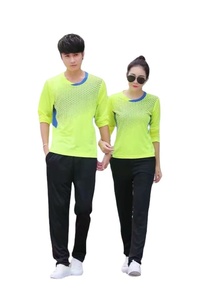 Set di Abbigliamento per Badminton Autunno-Inverno a Maniche Lunghe, Vendita all'Ingrosso, Tuta Sportiva Casual con Scollo a V per <span class=keywords><strong>Uomo</strong></span> e Donna in Poliestere - Product Image 5