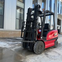 Chariot élévateur électrique à économie d'énergie de 2,5 tonnes alimenté par batterie au plomb-acide pour l'usine, l'entrepôt, la logistique, fabricant de chariots élévateurs