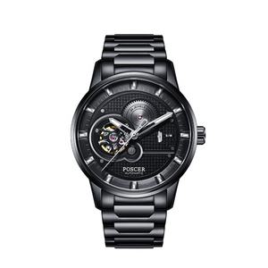 Montre mécanique automatique de luxe pour homme OEM NH38 avec mouvement japonais, bracelet en acier inoxydable étanche et logo personnalisé - Product Image 2