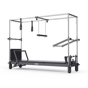 INIKO Pilates Cadillac Reformer en acier laminé à froid et acier inoxydable 304 noir L2200xW740xH2030mm F005D Garantie 5 ans - Product Image 2