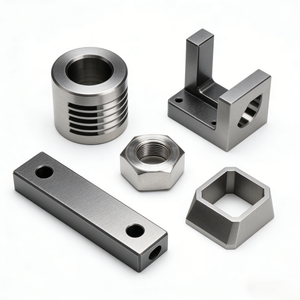 <span class=keywords><strong>Bloc</strong></span> de support en aluminium CNC à double cavité pour fixations mécaniques, supports optiques et composants de systèmes d'automatisation, usinage sur mesure - Product Image 1