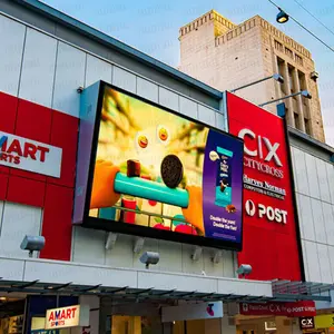 Layar Penuh Warna Luar Ruangan 2020 Peraga Led P10 Iklan TV Besar Luar Ruangan