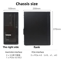 Mini serveur tour puissant et bon marché ST58V2 ordinateur lenovoservers