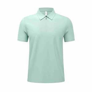 เสื้อโปโลโปรโมชั่น ผ้าคอตตอนผสม ซิปครึ่งตัว แขนสั้น ระบายอากาศได้ดี ชุดยูนิฟอร์มฤดูร้อน ทรงหลวม - Product Image 3