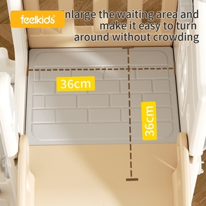 Children Indoor <strong>Playground</strong> Kids <strong>Slides</strong> Baby Home Toys <strong>Plastic</strong> <strong>Slides</strong> <strong>Swing</strong> <strong>and</strong> <strong>Slide</strong> for Kids Playhouse - Product Image 3