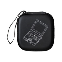 Accessoires de jeu protection rigide en plastique fermeture éclair eva étui sac de rangement de voyage pour console de jeu anbernic rg35xx sp