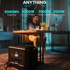 Batería Lifepo4 de 5kw, UPS, Estación de Energía Portátil, 5000w, Venta al por Mayor, Mejores Precios de Generadores Solares - Product Image 4