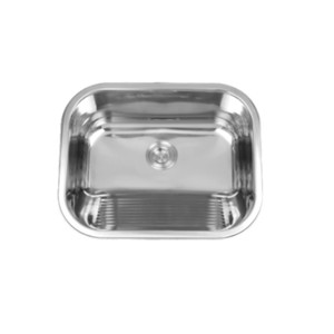 Contenitore singolo personalizzabile <span class=keywords><strong>lavello</strong></span> cucina in acciaio inox 55x45cm materiale del mercato brasiliano 201/304 senza rubinetto un foro - Product Image 4