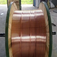 Fil d'acier toronné plaqué cuivre 7*3,26 mm, conductivité IACS 40%, fil CCS pour système de protection contre la foudre et mise à la terre, prix réduit