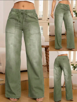 Jeans droits taille haute décontractés en denim délavé pour femme, coupe ample, écologiques, personnalisables OEM ODM 2026