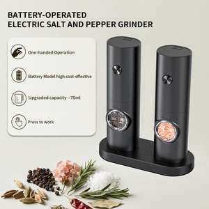 <span class=keywords><strong>Moulin</strong></span> à épices sans fil à commande à une touche, <span class=keywords><strong>moulin</strong></span> à poivre électrique portable avec lumière LED pour <span class=keywords><strong>le</strong></span> <span class=keywords><strong>camping</strong></span> - Product Image 4