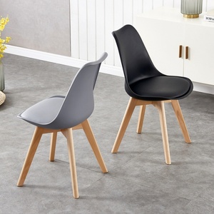 <span class=keywords><strong>Sedie</strong></span> <span class=keywords><strong>da</strong></span> <span class=keywords><strong>Pranzo</strong></span> in Stile Scandinavo con Gambe in Legno Resistente per Caffetterie Moderne - Product Image 3