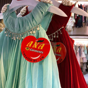 Nuevo Vestido de Diseño Elegante Estilo Jhabla para Niñas, Vestidos de Fiesta para Bebés - Product Image 6