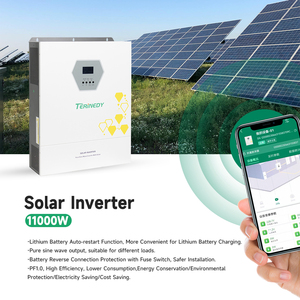 Biến tần năng lượng mặt trời lai trên lưới tắt lưới 3600 W/ 5500W/6200W/11kwsupport Wifi - Product Image 6