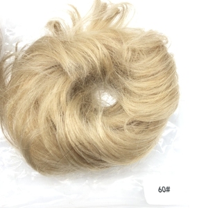 Worldwide Messy Bun hair scunchie buns 99J #613 # 1B # Colores Disponibles Piezas de cabello para mujeres 100% Cabello humano - Product Image 5