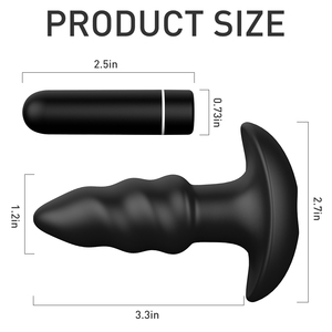 Di alta qualità USB ricaricabile anale vibratore giocattoli del sesso per gli uomini in Silicone prostata massaggiatore G Spot stimolatore prodotti per adulti - Product Image 3