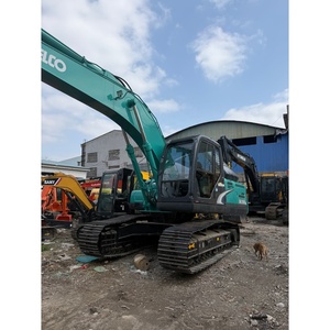 Excavadora Usada Kobelco SK200LC de 20 Toneladas, Excavadora Hidráulica de Segunda Mano con Capacidad de Cazo de Excavación de 0.8m³, Alta Calidad - Product Image 2