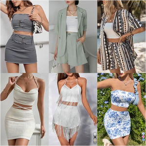 ملابس نسائية مستعملة بكميات كبيرة وبسعر الجملة مقطوعة الملصقات للملابس الكاجوال وفساتين السيدات في بالات - Product Image 5