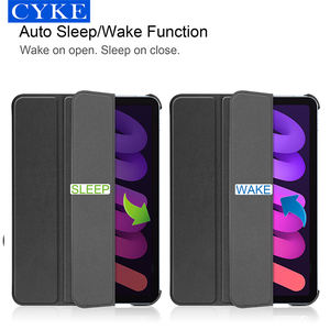CYKE-Funda de cuero Pu <span class=keywords><strong>Para</strong></span> tableta de 6 generación, carcasa protectora de 8,3 pulgadas <span class=keywords><strong>Para</strong></span> <span class=keywords><strong>Ipad</strong></span> <span class=keywords><strong>Mini</strong></span> 6 2021 8,3 - Product Image 4