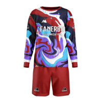 Seragam Klub Sepak Bola Pria Kustomisasi Profesional, Jersey Latihan Sepak Bola Bernapas, Cepat Kering, Anti-Bakteri, Custom