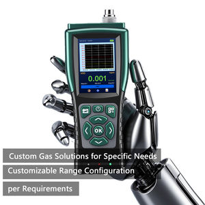 Tragbarer Einzel gas detektor Pumpens auger Multifunktions-Luftqualität <span class=keywords><strong>monitor</strong></span> für TVOC CO2 H2S CH4 Alarm CO NO NO2 Analysator PID - Product Image 5