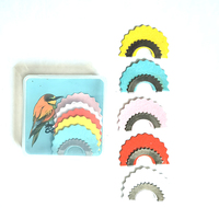 Sifflet d'oiseau 2,8*2cm, 5 couleurs, chanteur suisse, appels d'animaux amusants, chanteur à langue, original, magique, bruiteur, jouets, tours, farces