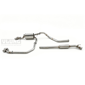 Sistema de Escape Catback con Válvulas de Repuesto para Automóvil, Acero Inoxidable de Alta Calidad para <span class=keywords><strong>Peugeot</strong></span> <span class=keywords><strong>RCZ</strong></span> 1.6T 2009-2018, Silenciador con Control Inteligente - Product Image 3