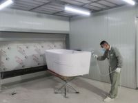 Baignoire ovale traditionnelle populaire en acrylique autoportante