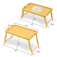 Table de lit relevable pliable à quatre vitesses réglables, bureau d'étude pour dortoir avec cadre en MDF et surface en PU