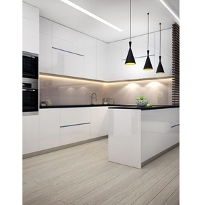 Meubles <span class=keywords><strong>de</strong></span> <span class=keywords><strong>cuisine</strong></span> modernes : Lot <span class=keywords><strong>de</strong></span> deux armoires laquées <span class=keywords><strong>pour</strong></span> <span class=keywords><strong>cuisine</strong></span> - Product Image 3