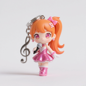 Llaveros de PVC de Alta Calidad con Diseño Personalizado, Fábrica de Accesorios para Llaveros, Llaveros de Plástico con Figuras de Anime Personalizadas de Alta Calidad - Product Image 3