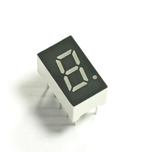 0.3 inch 1 chữ số ánh sáng trắng 7 đoạn dẫn hiển thị cho đồng hồ kỹ thuật số chỉ số điện các thiết bị nhỏ - Product Image 5