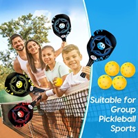 Ensemble de pagaies de pickleball pickleball de bonne qualité, ensemble de pagaie de pickleball six zéro double diamant noir ensemble de 4 avec serviette