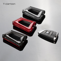 Coques de clés de voiture en fibre de carbone pour BMW F30 F323 F20 G X Series, coque de clé tendance, modification personnalisée, vente directe d'usine