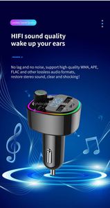 New PD car charger MP3 Player Car FM Transmitter Receiver Dual <b>USB</b> Car Charger <b>Type</b>-<b>c</b> for iPhone 14 13 - Product Image 6