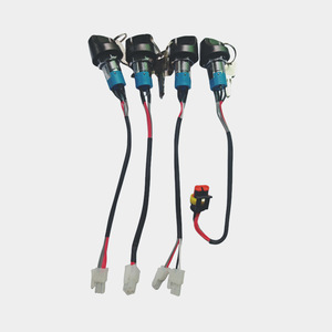 Zhongli Xiaojingang Electric Forklift Ignition Lock Key JK118 With Wires For Warehouse <b>Material</b> <b>Handling</b> Equipment Parts - Product Image 1