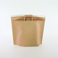 Bolsa de Envío de Papel Kraft Ecológica Personalizada con Asa, Laminación Mate, Grabado en Relieve, para Camisetas y Ropa, Reciclable