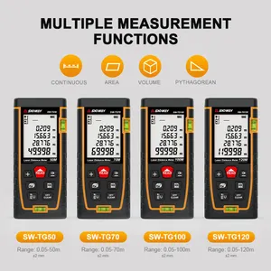 SNDWAY vente en gros ruban de mesure numérique 4 en 1 outil de mesure Laser télémètre mesure Laser télémètre