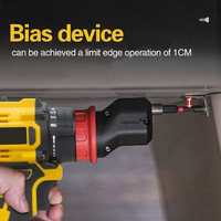 Perceuse à percussion électrique sans balais 21V DC au lithium-ion, moteur 500W, batterie 1.5AH, outils OEM, sans clé, vente en gros