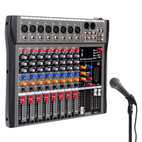 Console de Mixage Professionnelle 8 Canaux à Prix Fabricant – Table de Mixage Audio Sonore DJ