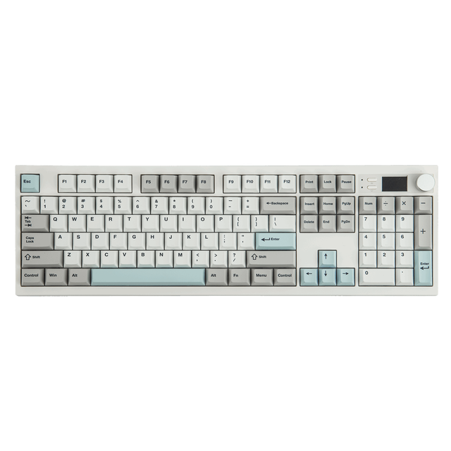 HOT Sale Epomaker QK108 Mechanical Keyboard 100% Full-Size with Screen & Nonb Tri-Mode Connectivity RGB Backlight Customization