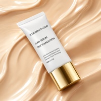 Fond de Teint Teinté Lumi-serum pour Influenceurs sur les Réseaux Sociaux – Base de Maquillage Liquide Effet Peau de Verre Lumineuse et Naturelle, Non-Cakey