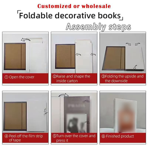 Libri Decorativi di Lusso Personalizzabili per Arredamento Casa, Accessori Artistici da Tavolo con Stampa Simulata - Product Image 5