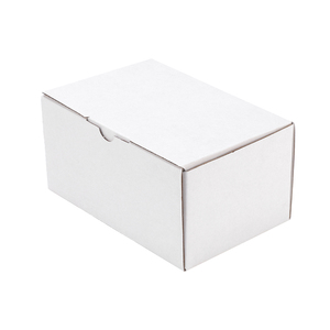 Nhà máy chuyên nghiệp phổ biến Đồng bằng màu trắng hoặc nâu các tông sóng nhỏ chết cắt vận chuyển gửi thư hộp - Product Image 3