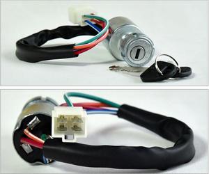 Interrupteur à clé de verrouillage électrique pour voiturette de golf interrupteur de lumière de clé de démarrage de voiture de tourisme 2 lignes <span class=keywords><strong>3</strong></span> lignes - Product Image 5