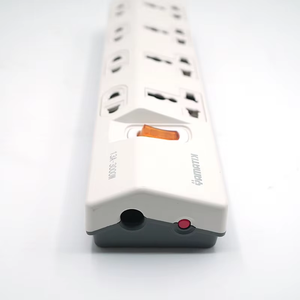 Best Quality 13A 3000W ABS Tabletop <b>Socket</b> 4 Way Overload Switches and <b>Sockets</b> Customize Commercial Use <b>Extension</b> Power Strip - Product Image 3
