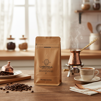 Meilleure Vente Café Moulu Filtré Origine Unique 200g Café Turc Fraîchement Torréfié Saveur Gourmande