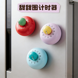 Donut Kitchen <b>Timer</b> Mechanical 60 Min Magnetic Countdown For <b>Cooking</b> And Study - Product Image 1