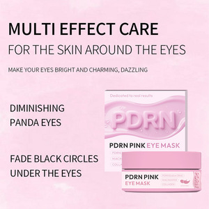 Masque pour les yeux PDRN rose, 60 patchs hydratants et raffermissants avec collagène et niacinamide pour le soin du contour des yeux - Product Image 5